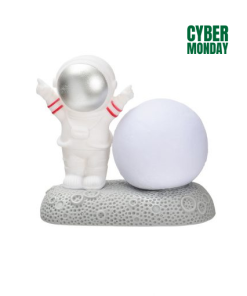 Lámpara Astronauta y Luna