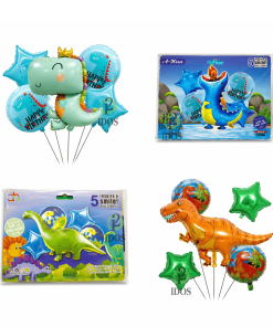 Set Globos Dinosaurios