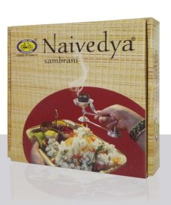 Caja de Carbones con Resina Naivedya Sambrani Dhoop