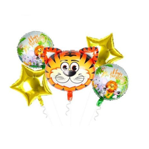 Set Globos Animales x5 - Imagen 4
