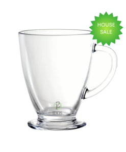 Taza Vidrio Gruesa x6
