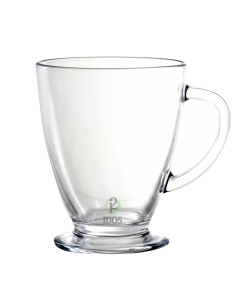 Taza Vidrio Gruesa x6