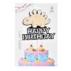 Topper Dino Feliz Cumpleaños