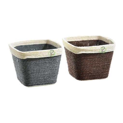 Canasto Chico Forrado Rattan 10x8 cm