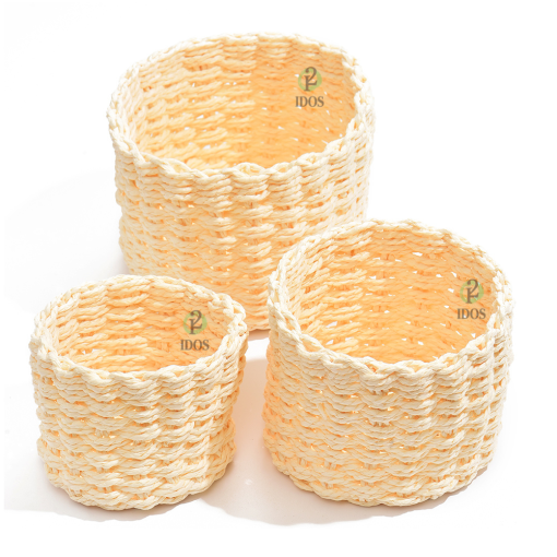 Set Canastos x3 Circulares