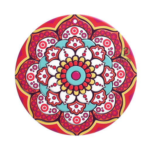 Mandala 20 cm con Relieve