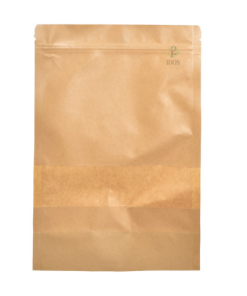 Bolsa Con Cierre y Visor Natural 20x12 cm x12 uni