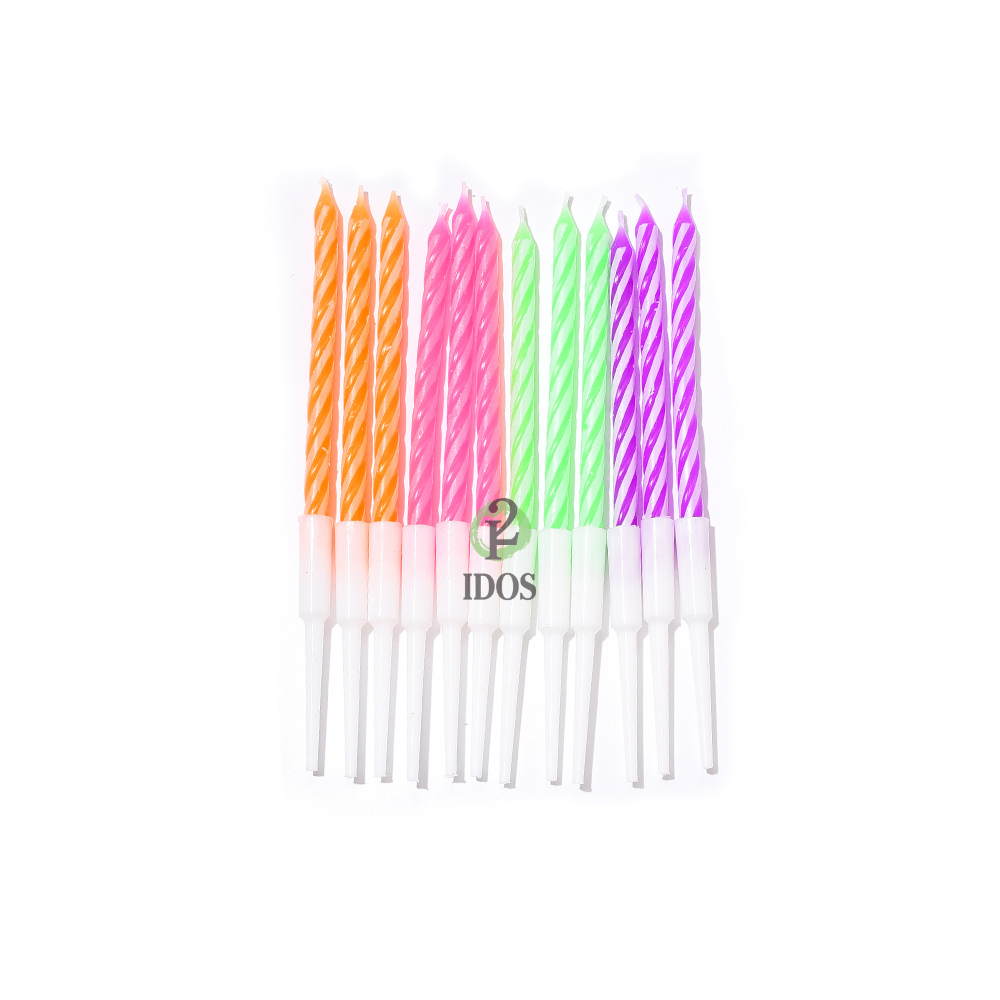 Velas Cumpleaños Fluo