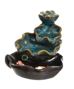 Fuente de Humo Flor Verde