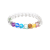 Pulsera 7 Chakras Transparente