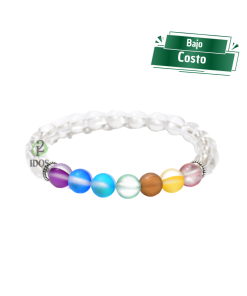 Pulsera 7 Chakras Transparente