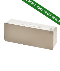 Reloj Led Pantalla Plateada