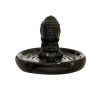 Porta Incienso Buda Redondo Negro