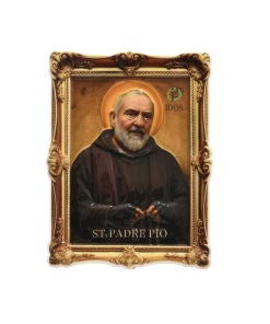 Imán Padre Pío C/ Relieve