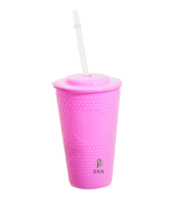 Vaso Con Moña Plástico