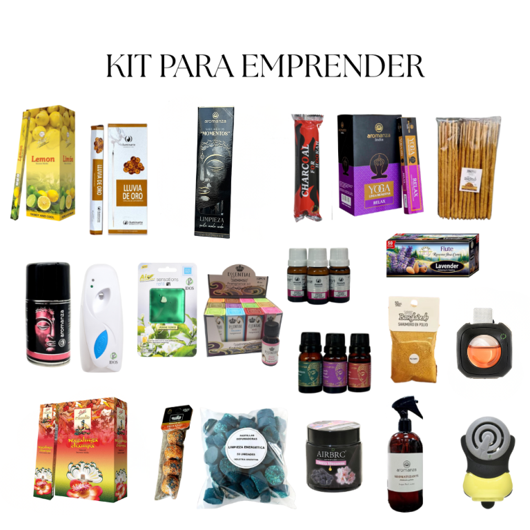 Kit de Aromas Para Emprendedores Completo