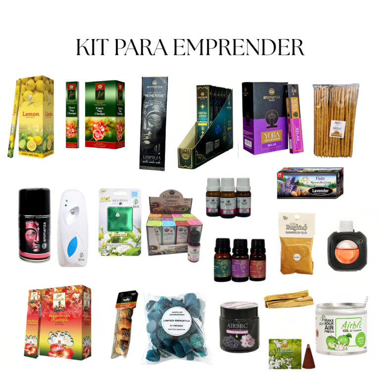Kit de Aromas Para Emprendedores Completo