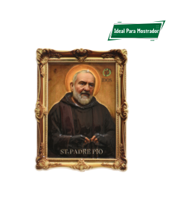 Imán Padre Pío C/ Relieve