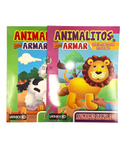 Libro Animalitos Para Armar
