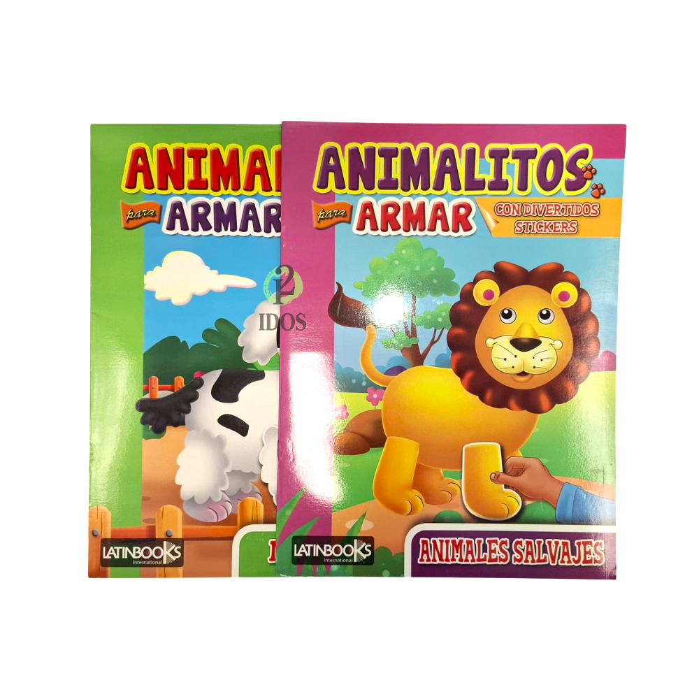 Libro Animalitos Para Armar