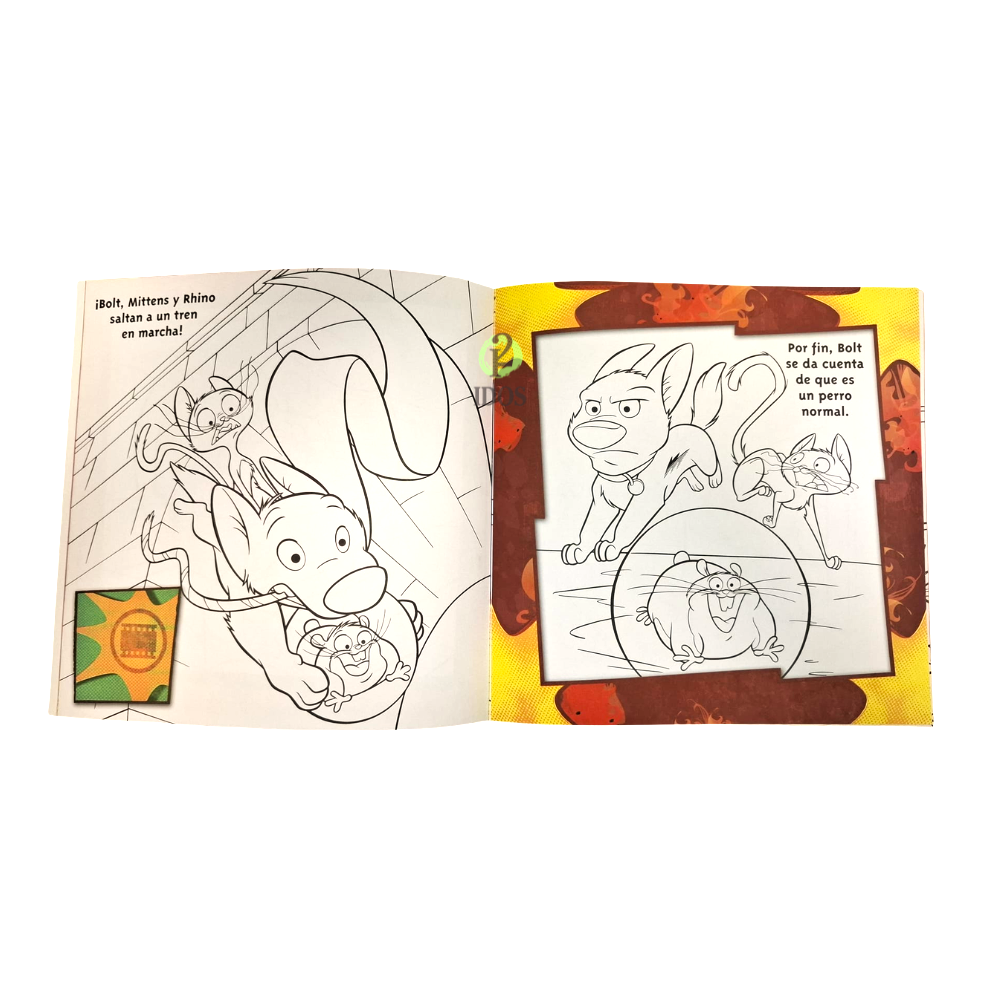 Libro Coloreo Con Pegatinas - Imagen 3