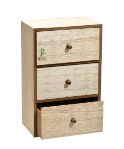 Cajonera Madera 3 Pisos