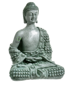 Buda Sentada Verde 17 cm