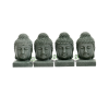 Set Cabeza Buda x4