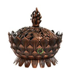 Quemador Metal Hojas Chico