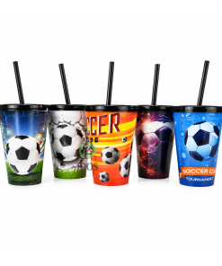 Vaso Plástico Fútbol