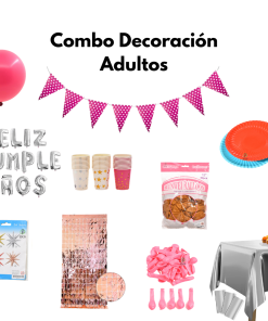Combo Decoración Cotillón Adulto