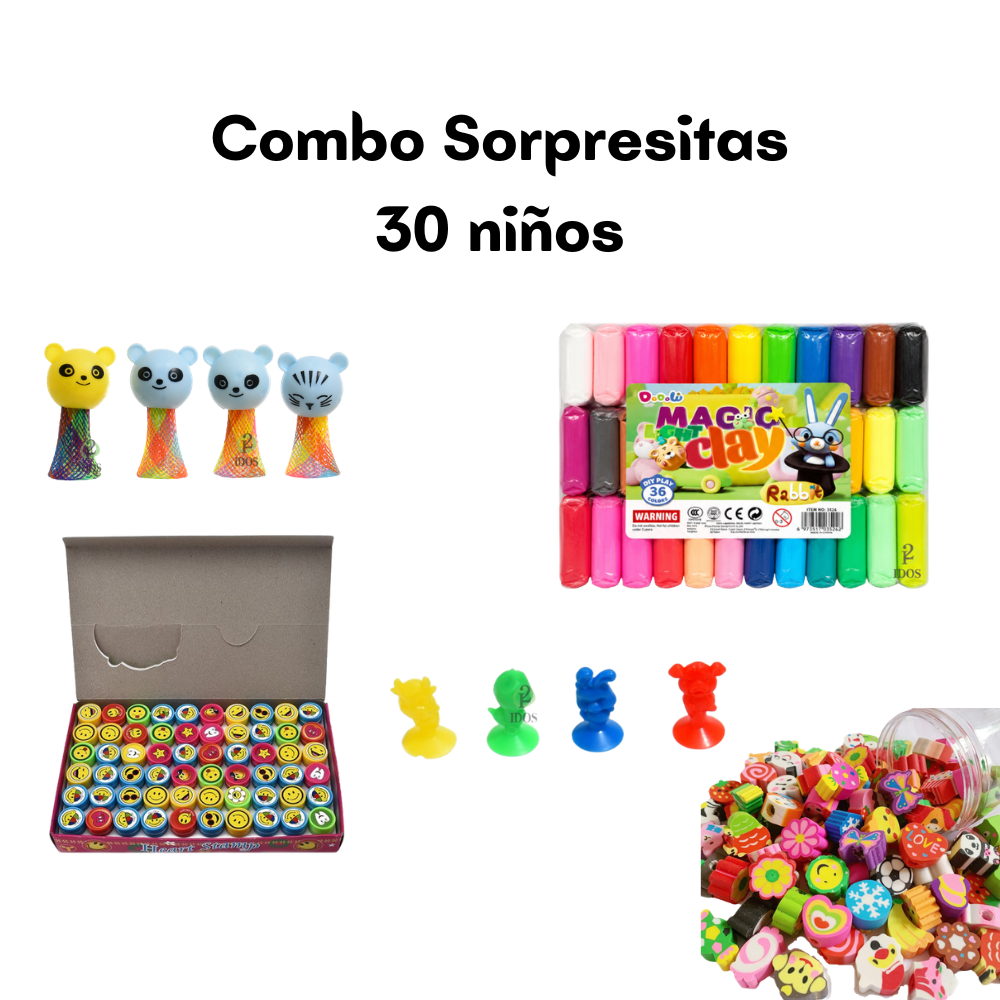 Combo Sorpresitas 30 niños