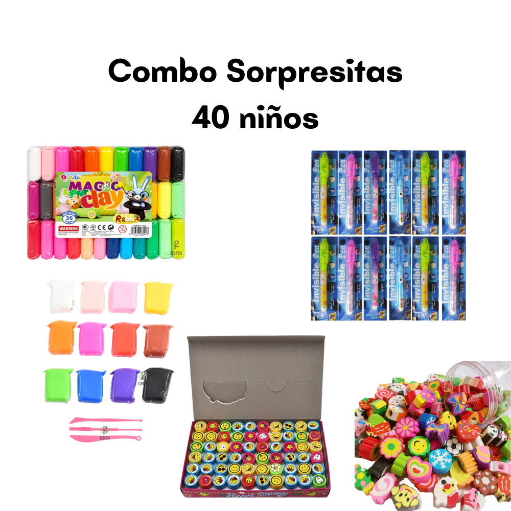 Combo Sorpresitas 40 niños