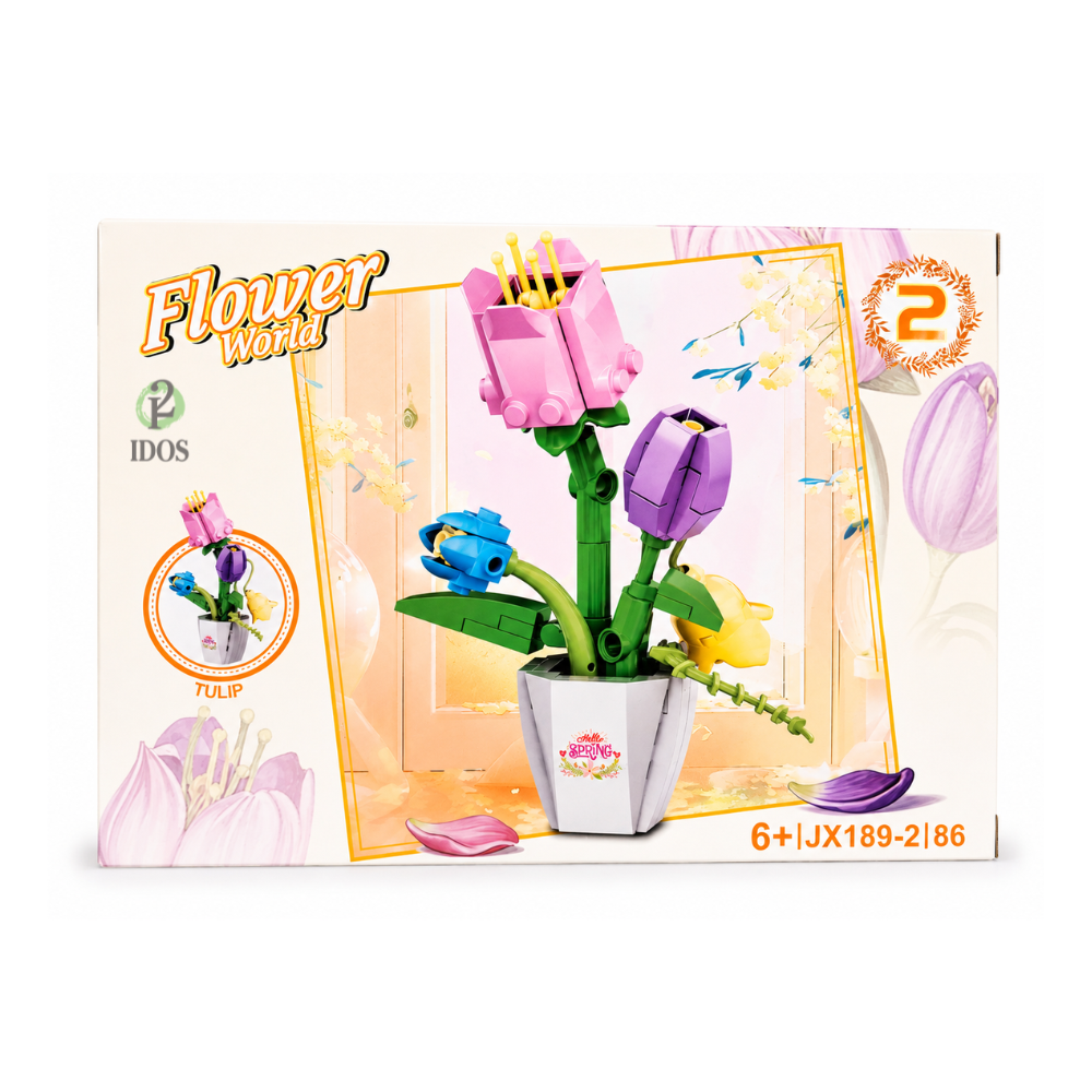Bloques Armables Flores Mediano - Imagen 2