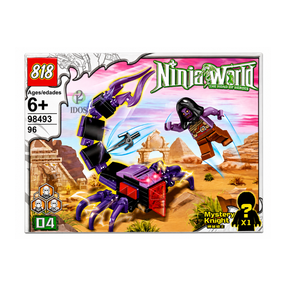 Bloques Armables Ninja Mediano - Imagen 3